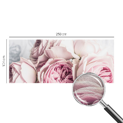 Fotótapéta méretre Rózsaszín rózsák