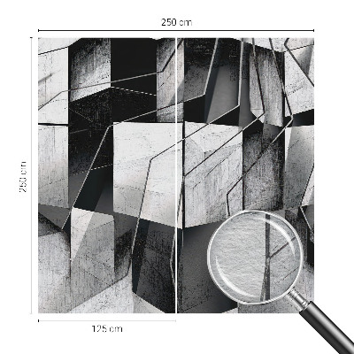 Vlies fotótapéta hálószobába Geometriai absztrakció
