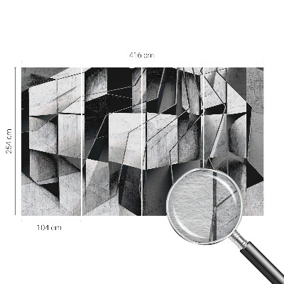 Vlies fotótapéta hálószobába Geometriai absztrakció