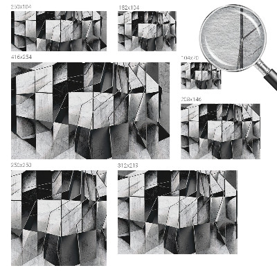 Vlies fotótapéta hálószobába Geometriai absztrakció