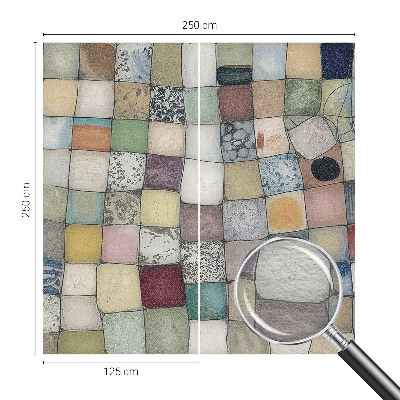 Prémium vlies fotótapéta Színes mozaik