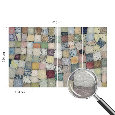 Prémium vlies fotótapéta Színes mozaik