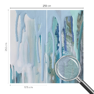 Modern fotótapéta méretre Kék Kaszkádok