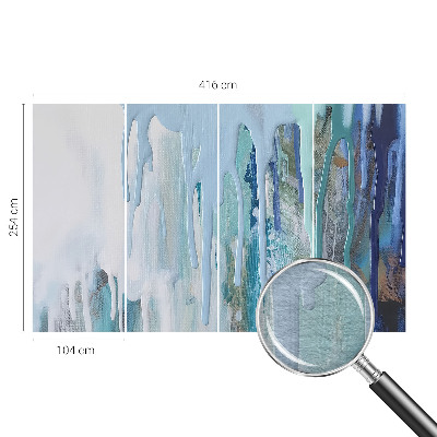 Modern fotótapéta méretre Kék Kaszkádok