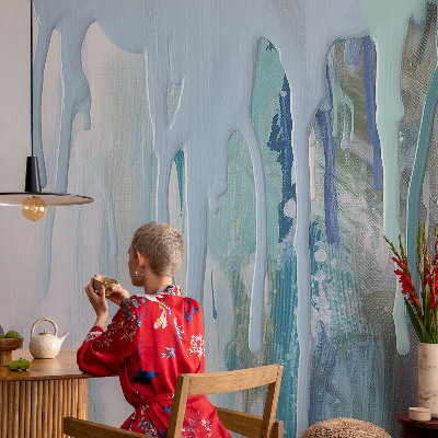 Modern fotótapéta méretre Kék Kaszkádok