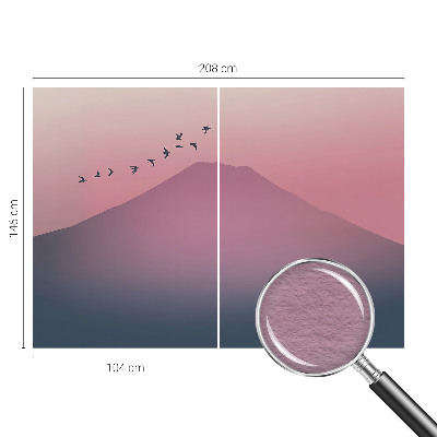 Prémium vlies fotótapéta Hegyi Nyugat