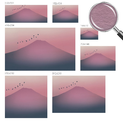Prémium vlies fotótapéta Hegyi Nyugat