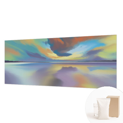 Fotótapéta Szivárványos naplemente