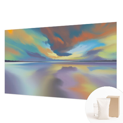 Fotótapéta Szivárványos naplemente