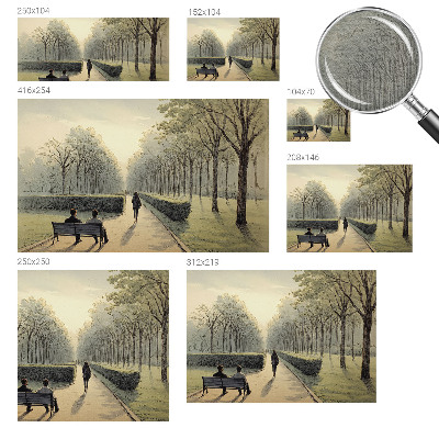 Fotó poszter tapéta Park béke