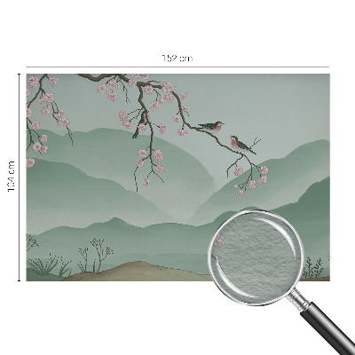 Vlies alapú fotótapéta Japán szerenád