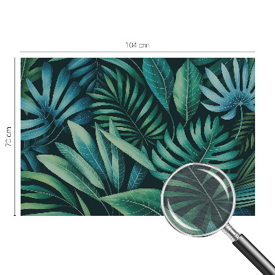 Poszter tapéta Trópusi levelek