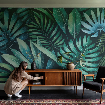 Poszter tapéta Trópusi levelek