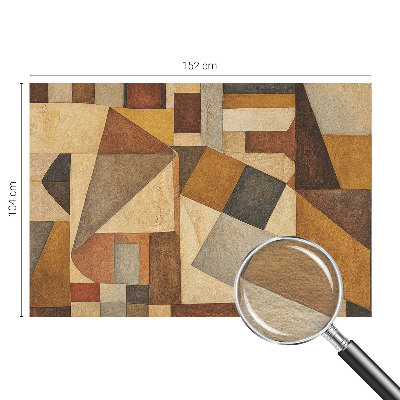 Fotótapéta hálószobába Geometriai absztrakció