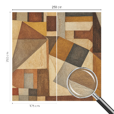 Fotótapéta hálószobába Geometriai absztrakció