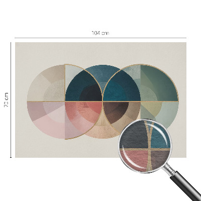 Fotótapéta méretre hálószobába Geometrikus elegancia