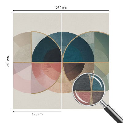Fotótapéta méretre hálószobába Geometrikus elegancia