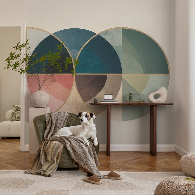 Fotótapéta méretre hálószobába Geometrikus elegancia