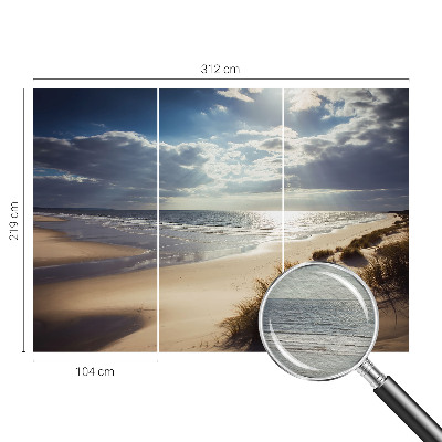 Vlies alapú fotótapéta Sugárzó part