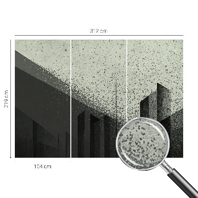 Fotótapéta nappaliba Városgeometria
