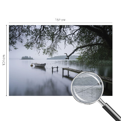 Fotótapéta méretre hálószobába Egy nyugodt tó