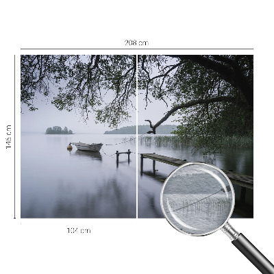 Fotótapéta méretre hálószobába Egy nyugodt tó