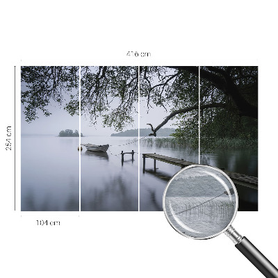 Fotótapéta méretre hálószobába Egy nyugodt tó