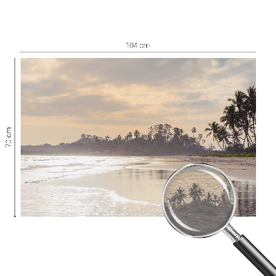 Fotótapéta méretre nappaliba Strand reggel