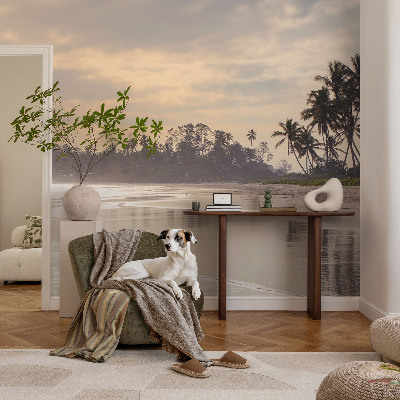 Fotótapéta méretre nappaliba Strand reggel