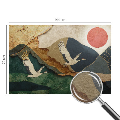 Modern fotótapéta Kelet darvai