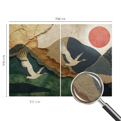 Modern fotótapéta Kelet darvai