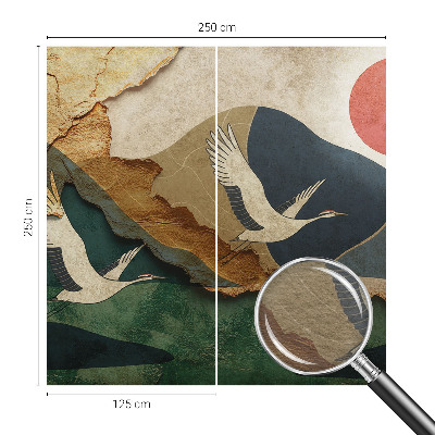 Modern fotótapéta Kelet darvai