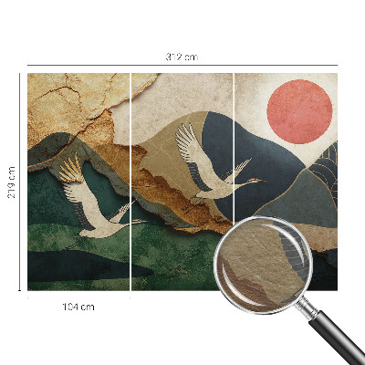 Modern fotótapéta Kelet darvai