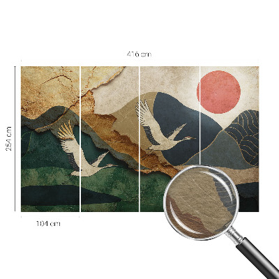 Modern fotótapéta Kelet darvai