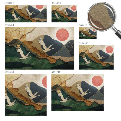 Modern fotótapéta Kelet darvai