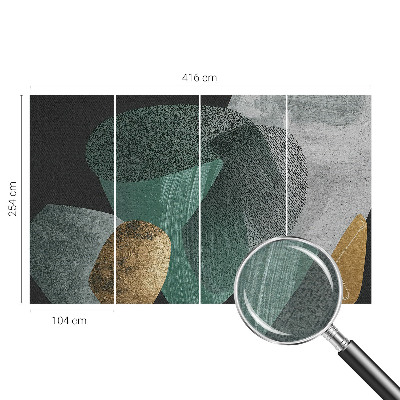 Vlies fotótapéta gyerekszobába Absztrakt geometria
