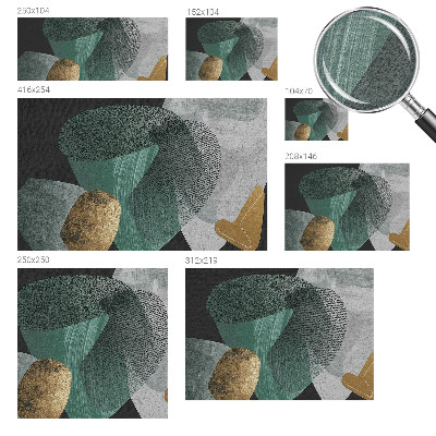 Vlies fotótapéta gyerekszobába Absztrakt geometria