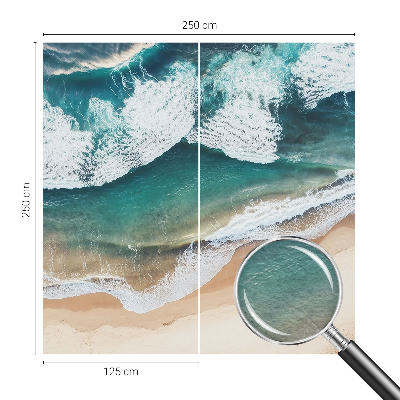 Nyomtatott vlies fotótapéta Tengeri hullámok