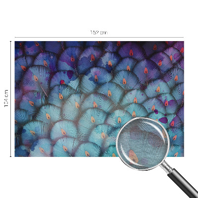 Fotótapéta méretre hálószobába Színes tollak