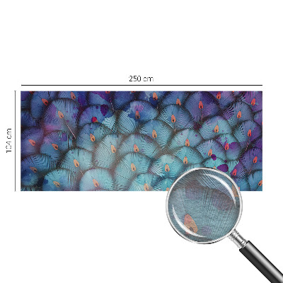 Fotótapéta méretre hálószobába Színes tollak