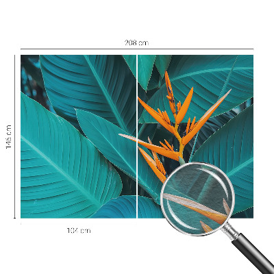 Dekor fotótapéta Leveles virágok