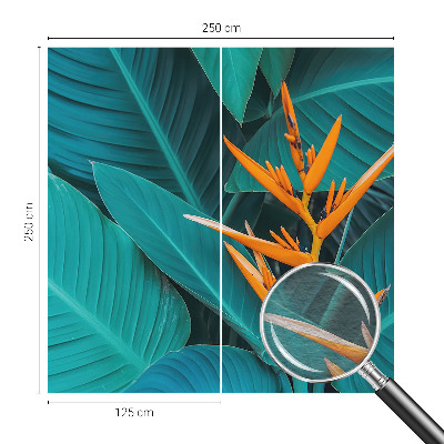 Dekor fotótapéta Leveles virágok