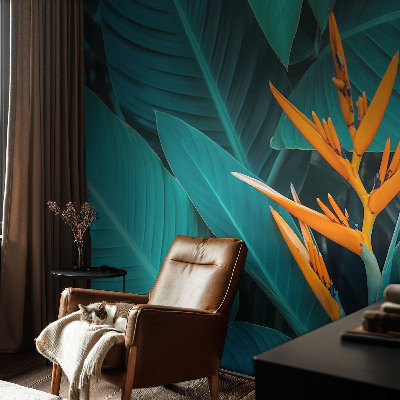 Dekor fotótapéta Leveles virágok