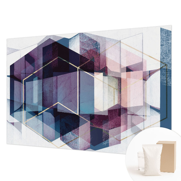 Vlies fotótapéta Geometriai kockák