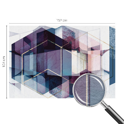 Vlies fotótapéta Geometriai kockák