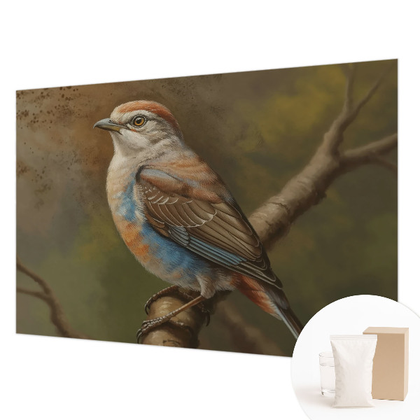 Vlies fotótapéta hálószobába Madárportré