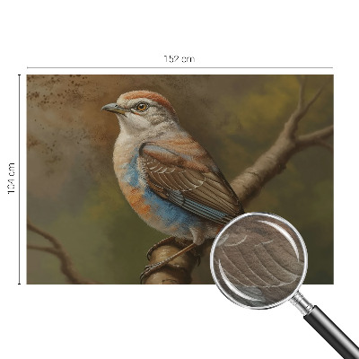 Vlies fotótapéta hálószobába Madárportré