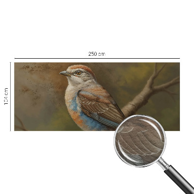 Vlies fotótapéta hálószobába Madárportré