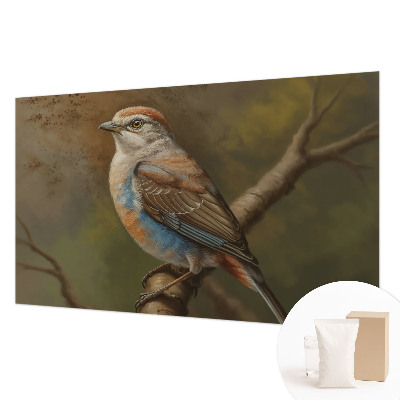 Vlies fotótapéta hálószobába Madárportré