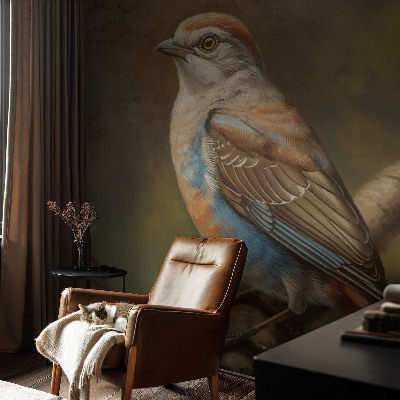 Vlies fotótapéta hálószobába Madárportré